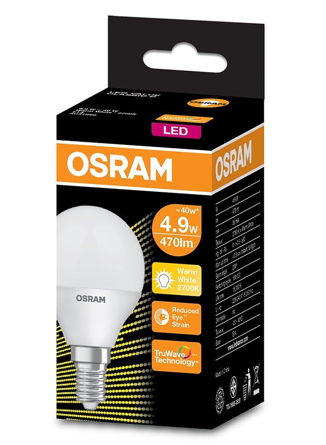 Osram 4.9W LED Bulb Warm White - Image 2