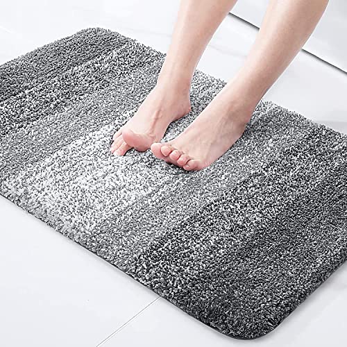 T Decore Door mats for Home Entrance Living Room | Anti Skid Doormats for Bathroom Entrance and Bedrooms | Main Door mats for Entrance (Grey, 18 x 28 Inch) - Image 1