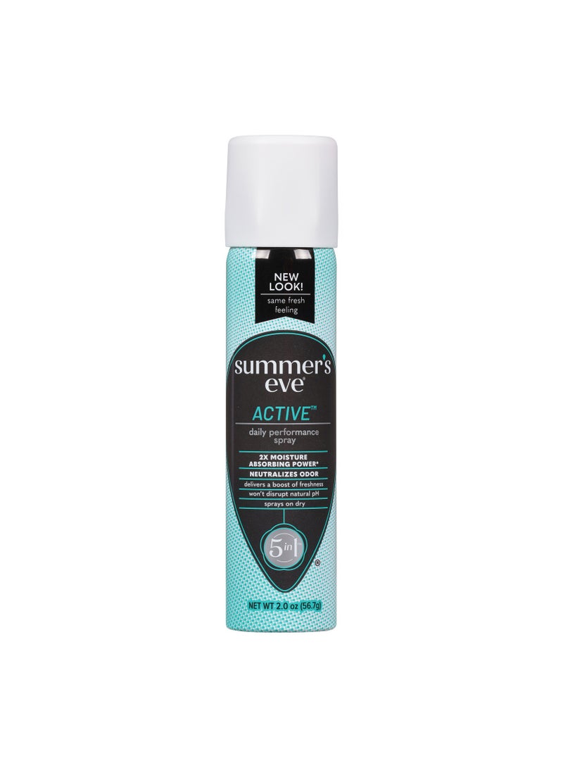 Summer's Eve Active Summers Eve Spray absorbs moisture - Image 1