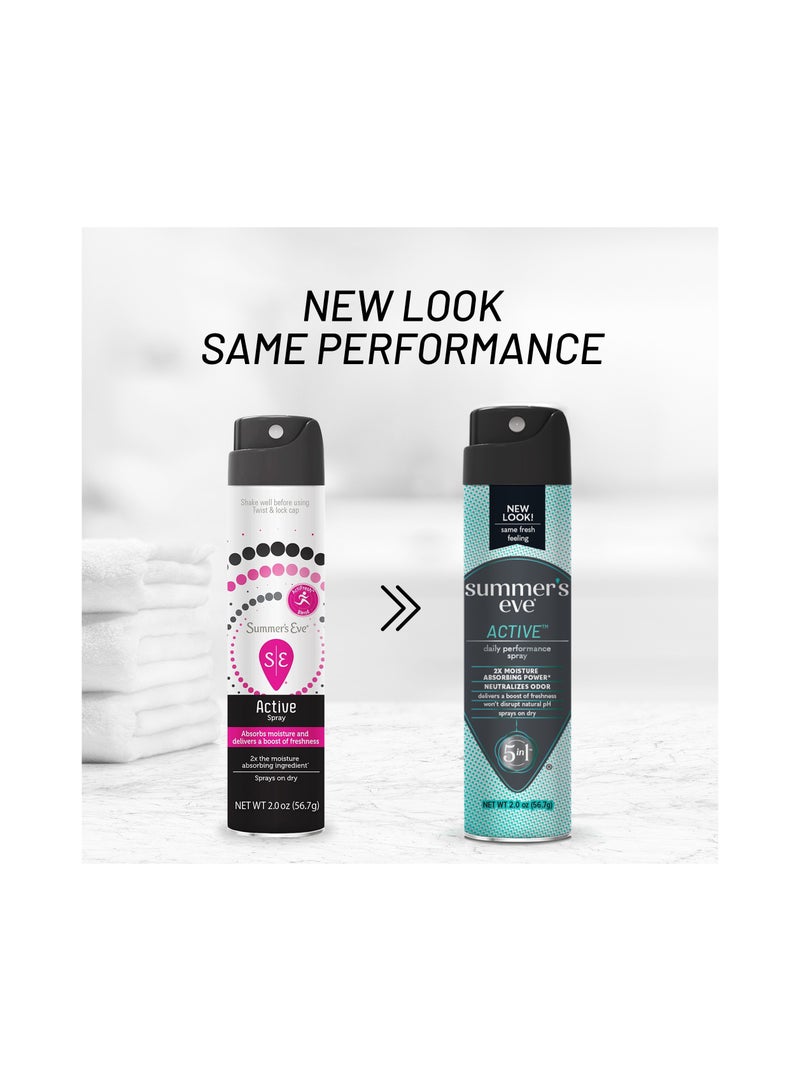 Summer's Eve Active Summers Eve Spray absorbs moisture - Image 2