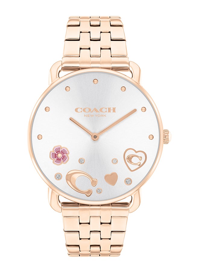 COACH - Women's Analog Round Shape Stainless Steel Wrist Watch 14504285 - 36 Mm - Image 1