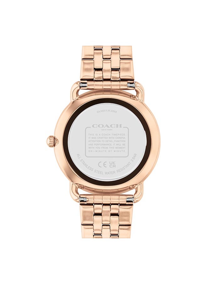 COACH - Women's Analog Round Shape Stainless Steel Wrist Watch 14504285 - 36 Mm - Image 1