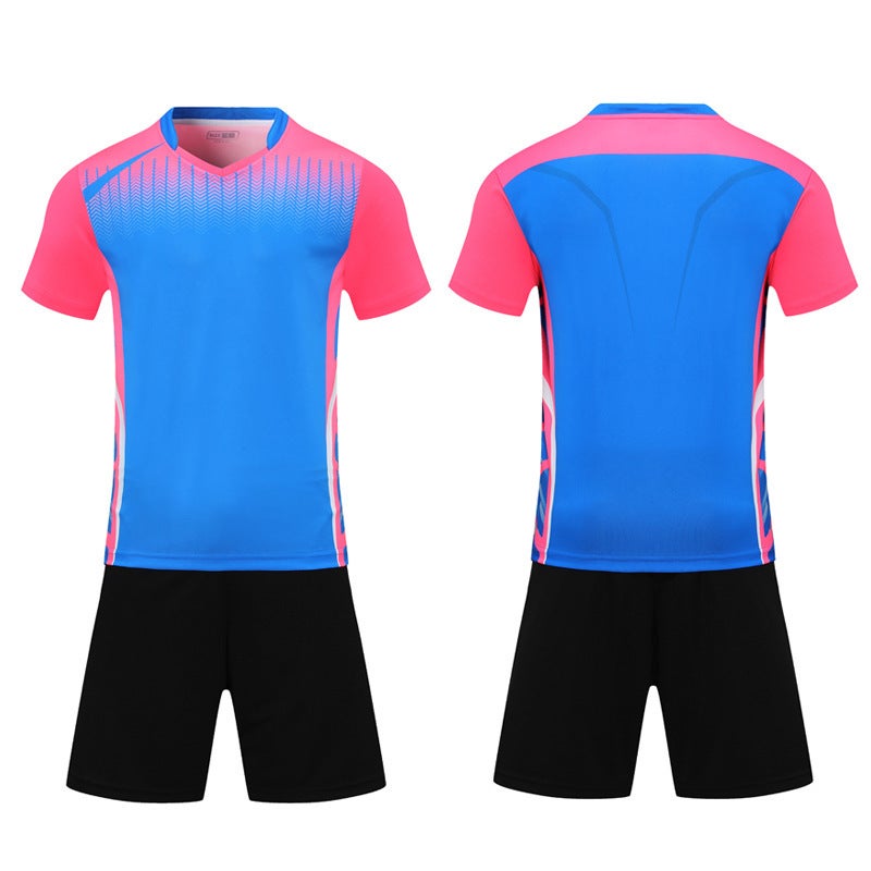 Youth Team Badminton Uniform 21481 Brilliant Blue suit