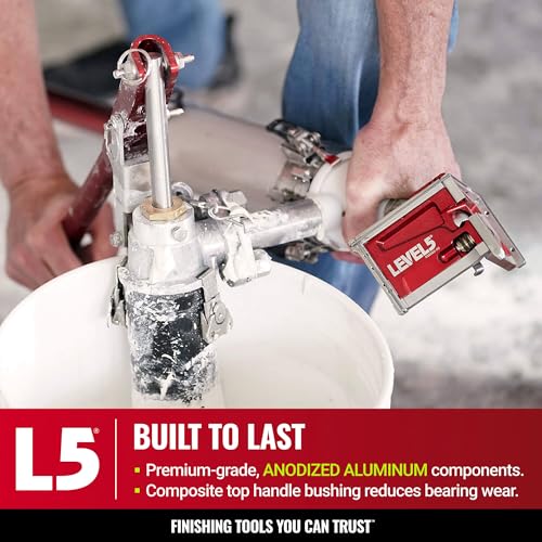 Level-5 LEVEL5 Drywall Compound Pump | Fill Flat Boxes & Tapers (Gooseneck Sold Separately) | Professional Grade Equipment | Free Box Filler Valve | Drywall Sheetrock Gyprock | 4-771 - Image 5