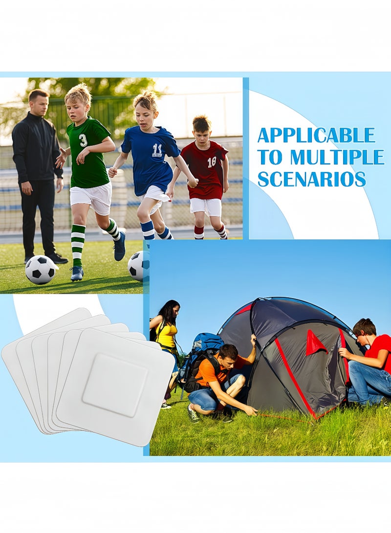 Peachjoy 20 PCS Self Adhesive Wraps Self-adhesive Tape Breathable Tape Waterproof Tape 10 x 10cm - Image 2