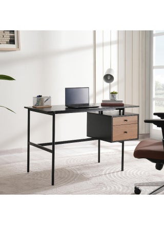 Calva Office Desk- Natural And Black - pzsku/Z14B532B68EDA53E91AF2Z/45/_/1726227295/ac3f4a2f-2bdf-445d-92cf-80dde8be09fc