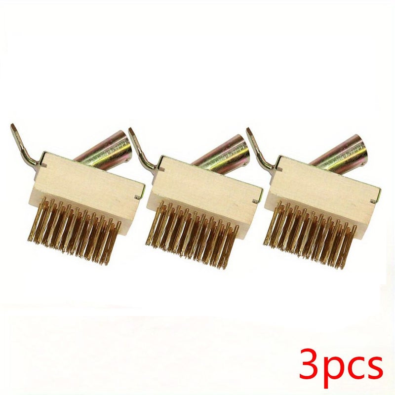 فرشاة مشتركة، مكشطة مشتركة، منظف مشترك، فرشاة خدش، فرشاة فولاذية، 6 قطع - Image 2