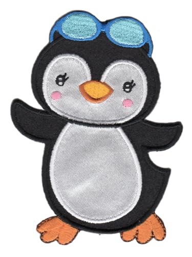 PatchMommy Penguin Patch, Iron On/Sew On - Appliques for Kids Children - Image 1