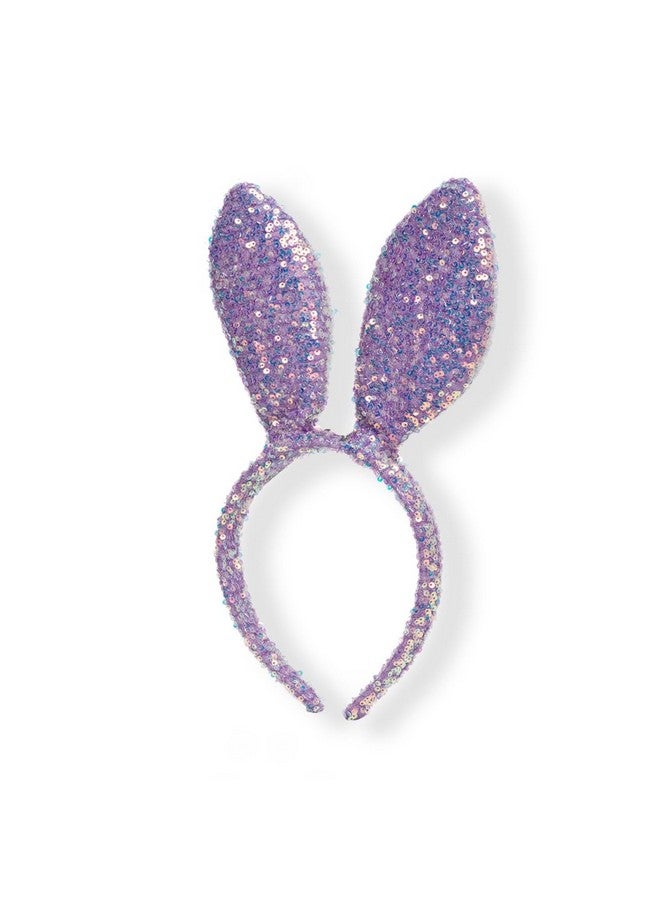 Radhu & Kabby Bunny Ears Sequins Hair band for Girls Kids | Sparkly Girls Hair Accessories | Rabbit Headbands | Hair bands for Girls | Girls hair Accessories, Fun Hair Bands (1 Pc) - Image 3