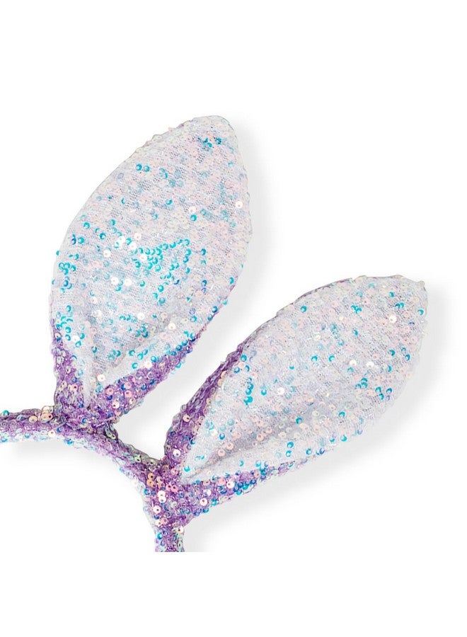 Radhu & Kabby Bunny Ears Sequins Hair band for Girls Kids | Sparkly Girls Hair Accessories | Rabbit Headbands | Hair bands for Girls | Girls hair Accessories, Fun Hair Bands (1 Pc) - Image 5