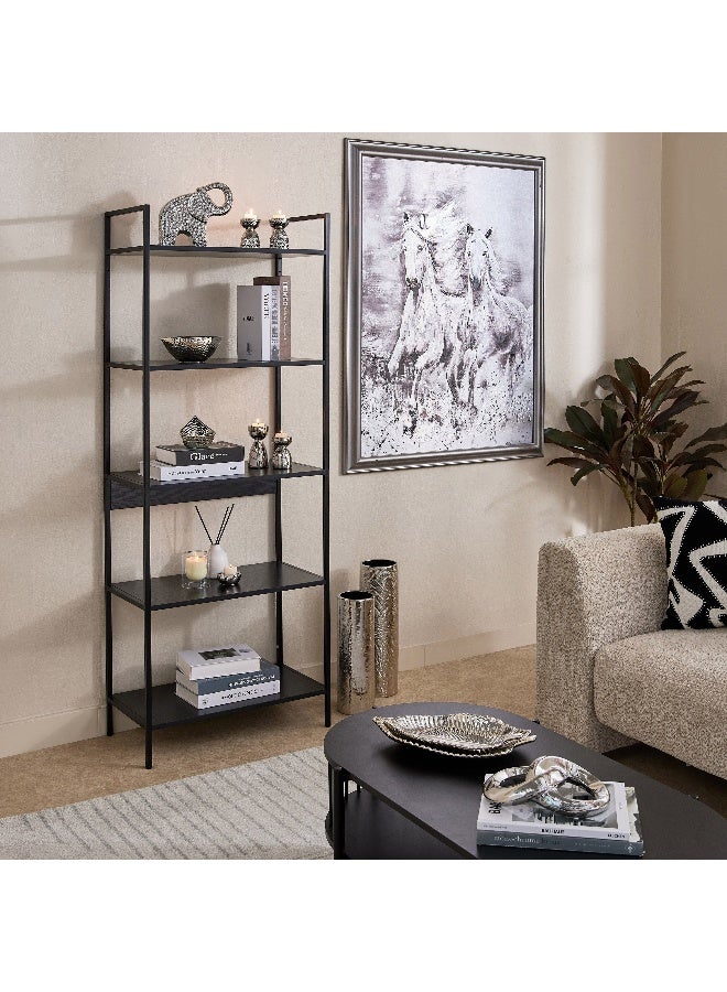 Home Box وعاء زينة بتشطيب مطروق - فضي - Image 4