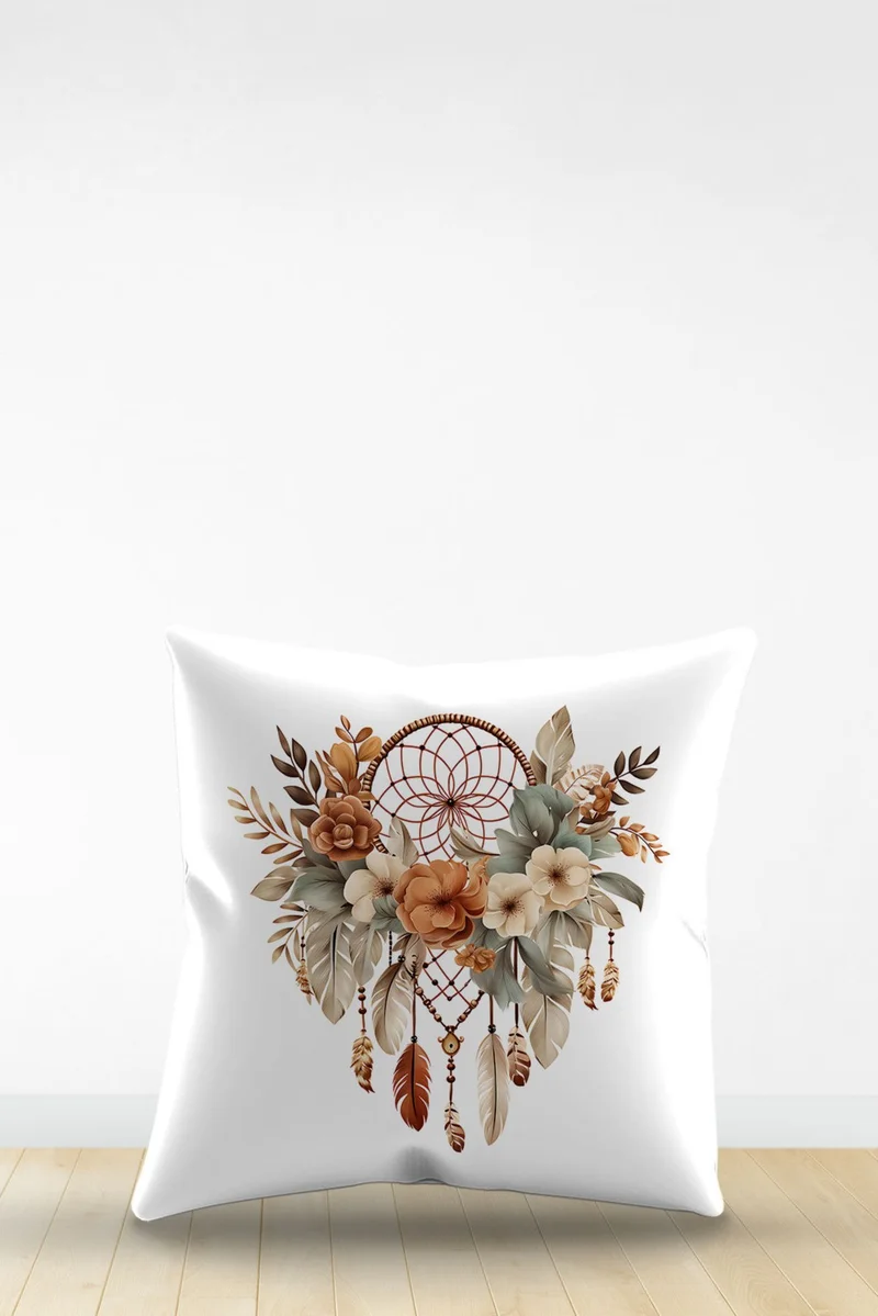 ارتافيسا Double Sided Digital Printed Decorative Faux Leather Throw Pillow Cover