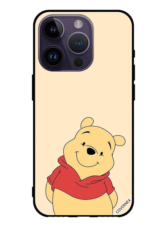 Covernex Protective Case Cover For Apple iPhone 14 Pro Bear In Happy Mode - Image 1