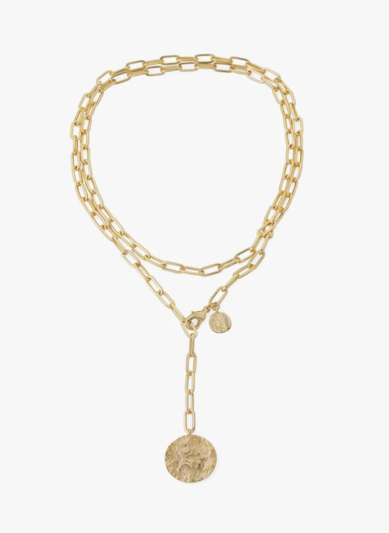 Tutti & Co Seashore Necklace Gold