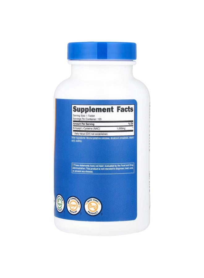 نوتريكوست، إن إيه سي، 1000 ملغ، 120 قرصًا - Image 2