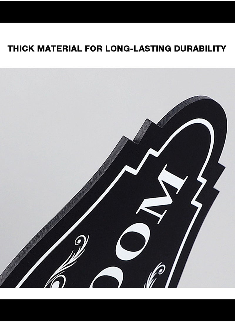 AVACraft Restroom Sign,Restroom Signs for Business,Restroom Sign for Home, 20x11cm-Easy Installation Without Any Tools  - Image 5
