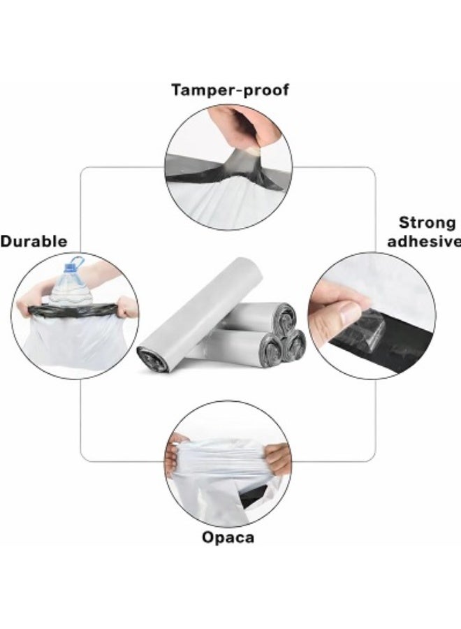 Premium Shipping Bags with Clear Outer Pocket - Handmade Mailing - Waterproof Closure for Online E-commerce, 50 Pieces, 57*40cm