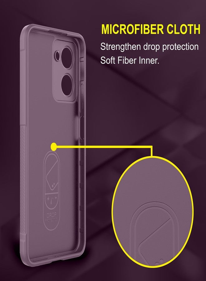 Zapcase Back Case Cover for Realme 10 Pro 5G | Compatible for Realme 10 Pro 5G Back Cover | Liquid Silicon Magic Case with Camera Protection | Lavender - Image 4
