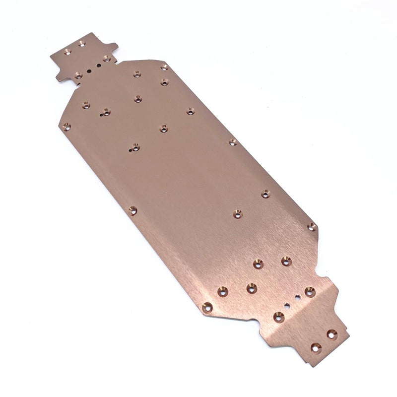 KingVal Replacement Metal Chassis Bottom Board RC Spare Parts Compatible with WLtoys 124019 124018 124017 124016 124007 112 RC Car - Image 2
