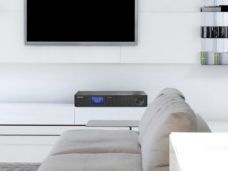SANGEAN راديو Sangean HDT-20 HD/FM ستيريو/AM مكون موالف، أسود - Image 2