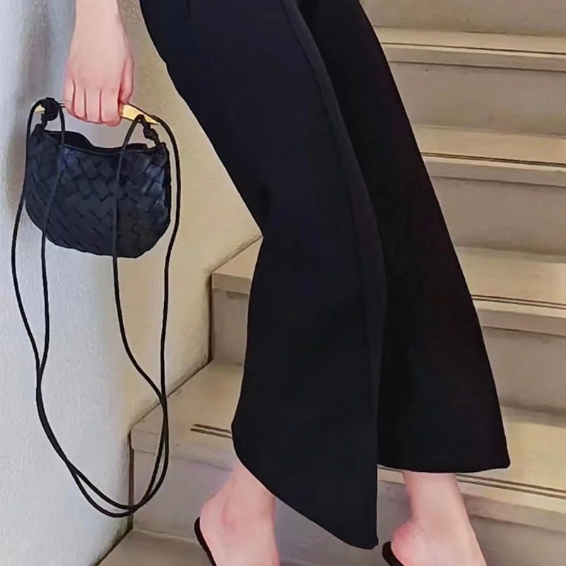 2023 New Sardine Bag Cowhide Woven Women'S Bag Portable Shoulder Crossbody All-Match Hand Ling Underarm Dumpling Bag - Image 3