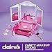 claire's طقم مكياج كليرز مع مرآة ثلاثية الألواح المضيئة مع 13 قطعة لمجموعة مستحضرات التجميل الحقيقية للعب التمثيلي للأطفال 812 ألعاب الفتيات هدية نشاط تجميل مع ملمع الشفاه وأحمر الشفاه وطلاء الأظافر والمزيد - Image 4