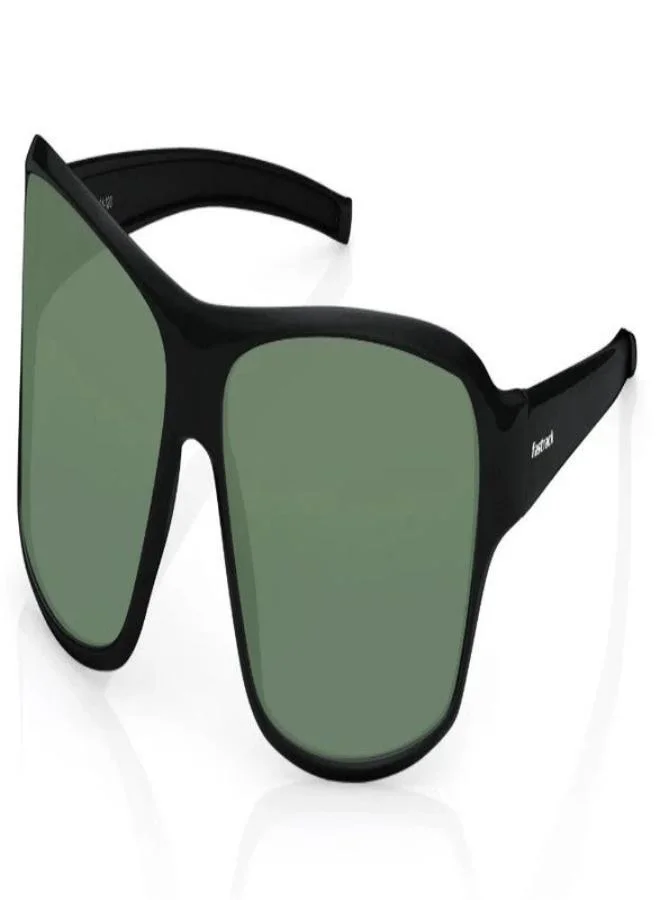fastrack Black Wayfarer Men Sunglasses (P222GR3P|62)