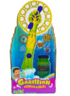 Gazillion Gazillion Bubble Twist N Turn Wand Battery Operated | Toy Bubble for Party, Outdoor Play | Gift for Kids and Adults  - Image 1