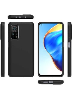 vesus Case for Xiaomi Mi 10T 5G / Mi 10T Pro 5G / Xiaomi Redmi K30S Case Cover Black Slim Fit for Soft TPU Back Cover Flexible Silicone Cover Matte Black 
