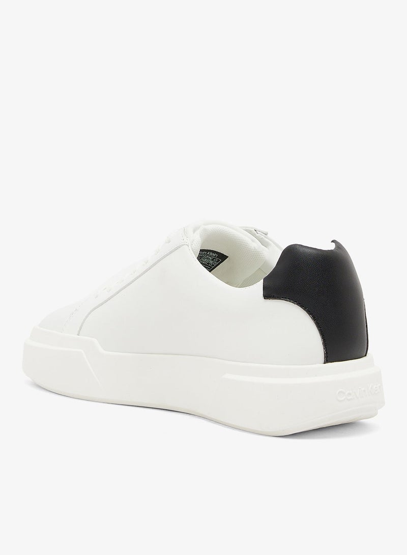 Calvin Klein Jeans Leather Durable Traction NYC Trainers - Image 2