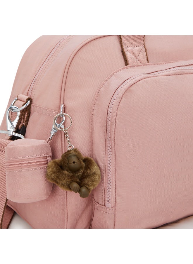 kipling Camama Baby Handbag with Changing Mat for Women Large Memory Pink - Image 4