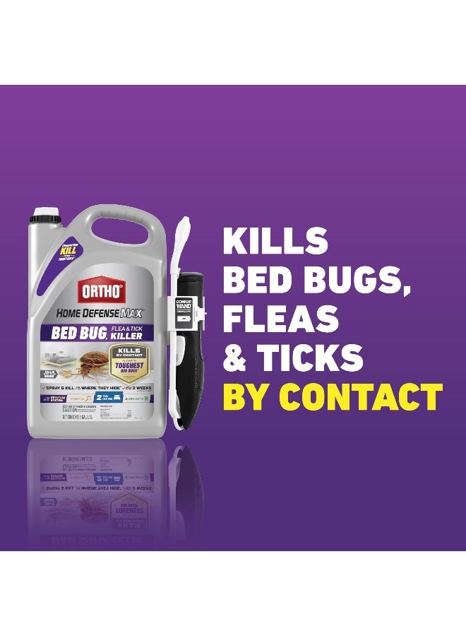 Ortho Home Defense Max Bed Bug Flea and Tick Killer with Comfort Wand Bed Bug Spray Kills Bed Bug Eggs Fleas and Ticks 1 gal - Image 2