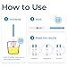 DAVID Pregnancy Test Strips Early Detection HCG Test Strips for Women Rapid Early Results Over 99 Accurate up to 6 Days Before Missed Period 10 Count - Image 4