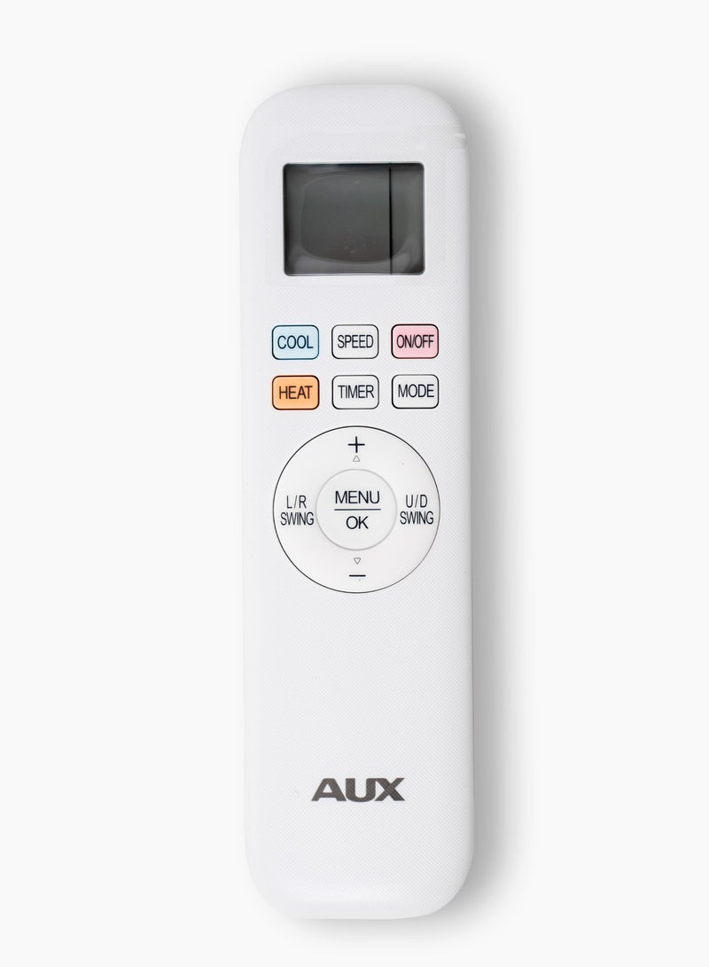 AUX-Q Split Air Conditioner, 12,000 BTU, Hot & Cold - AUX12HQA AUX12HQA White - Image 4