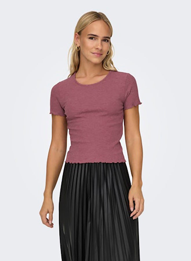 ONLY Women Short Sleeve Short Top - Image 2