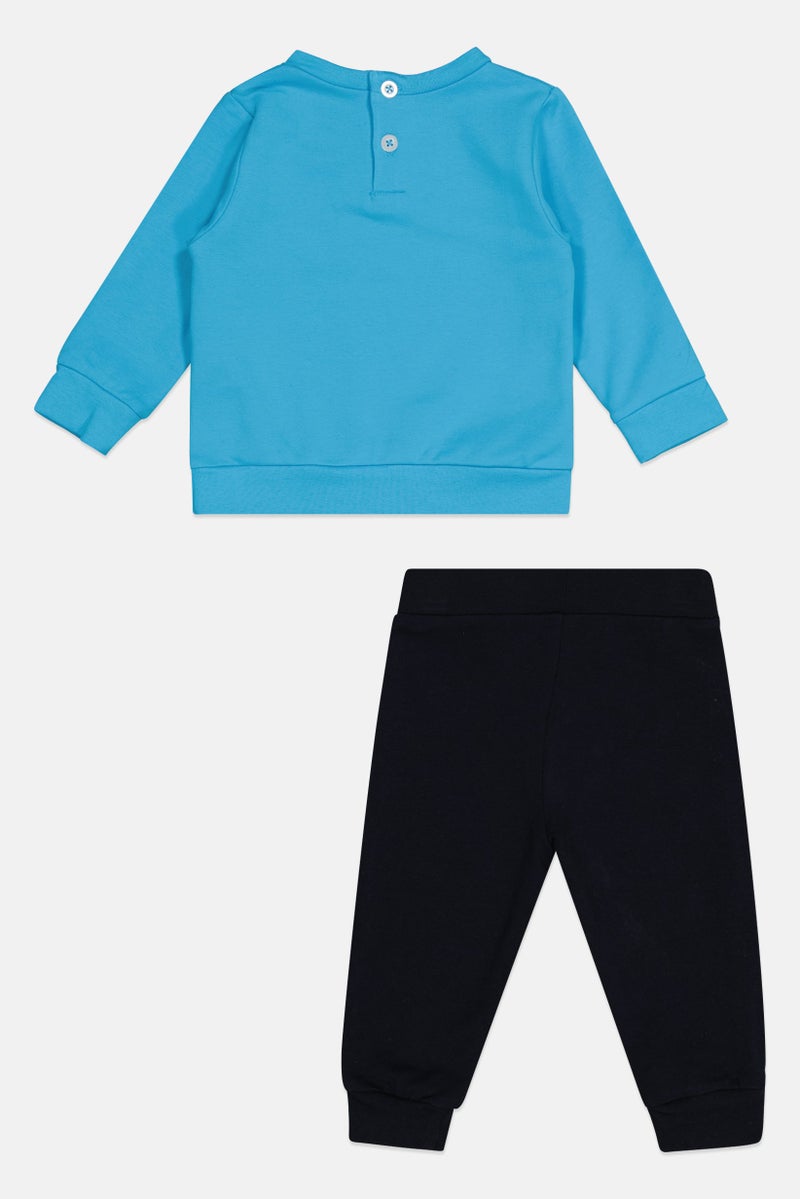 guru Toddlers Girl 2 Pieces Graphic Print Top And Bottom Set, Multicolor - Image 2