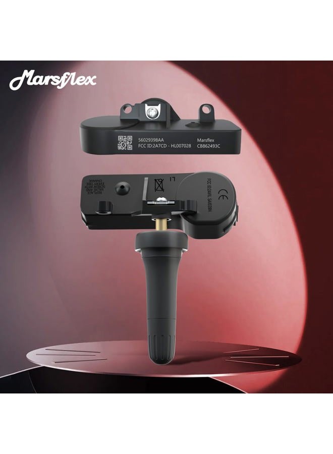 Marsflex TPMS Sensor Compatible for Jeep grand cherokee Dodge Ram 1500 Chrysler Fiat, Tire Pressure Monitoring System Replaces# 56029398AA, 56029398AB, 68241067AA, 68241067AB 433MHz - Image 5