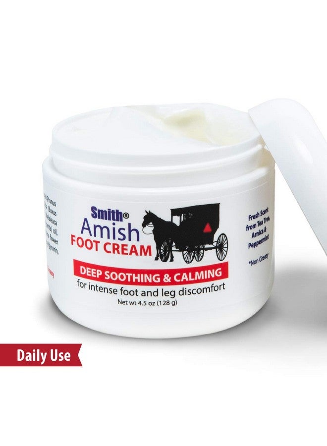 Smith Amish Foot Cream Deep Soothing And Calming To Foot And Legs. 4.5 Oz - Image 2