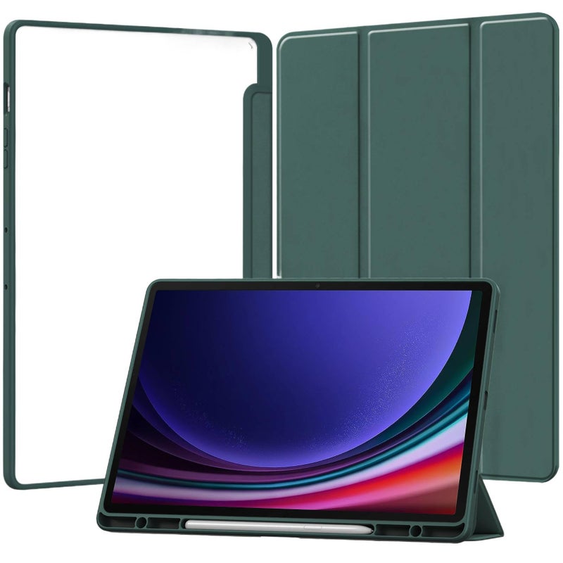 DGG Green iPad Case Compatible with Multiple iPad Models with Pencil Holder - Image 1