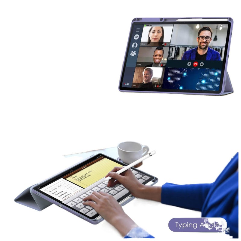 DGG Green iPad Case Compatible with Multiple iPad Models with Pencil Holder - Image 3