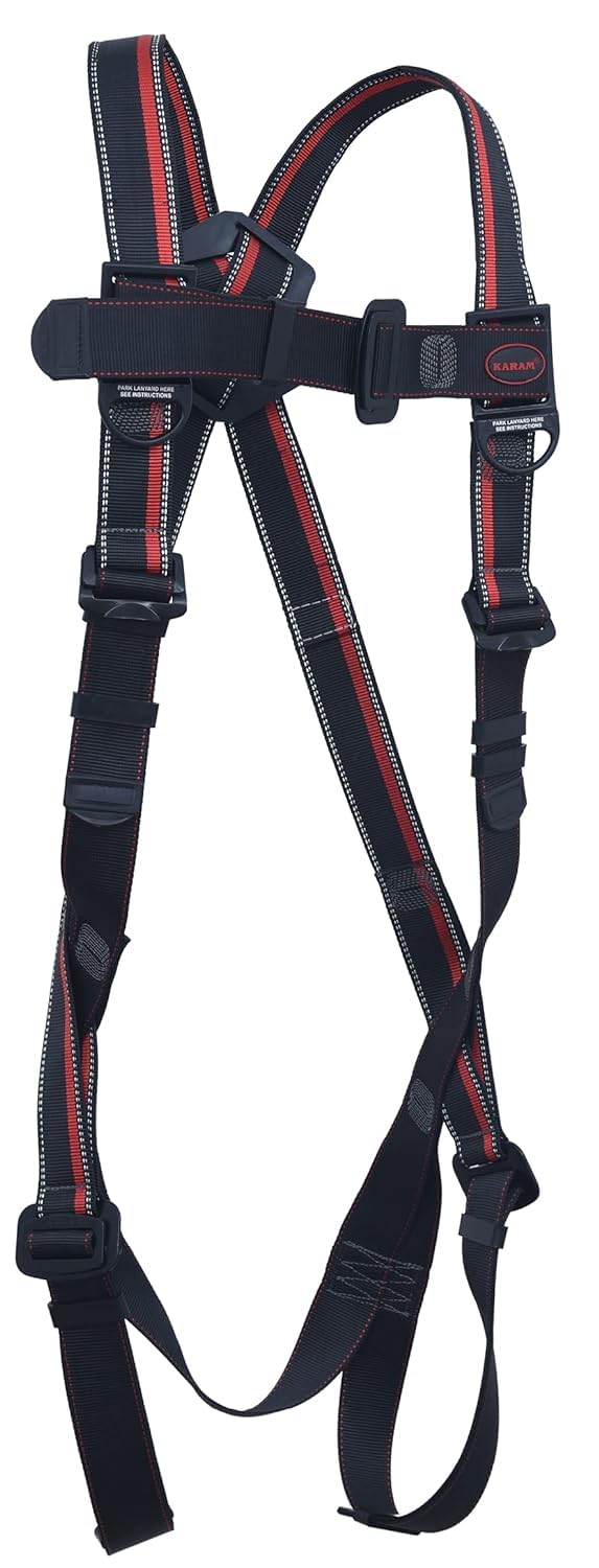 Karam Full Body Adjustable Harness Without Lanyard, PN21 - Image 1