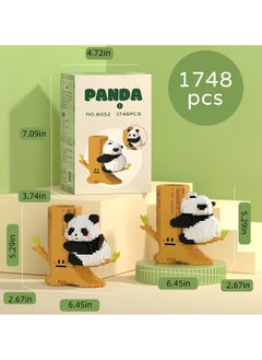 SYOSI Mini Building Blocks Panda 2 in 1, Cute Mini Panda Blocks Buiding Sets, Party Favors- Micro Blocks Panda for Kids 6 7 8 9 10+ Teens Adult 3D Animal Blocks Toy  (Panda Pen Holder)  - Image 4