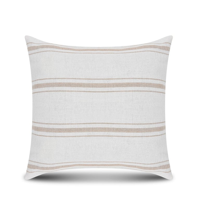 ANWYN 100% Cotton Striped Cushion Cover - Image 3