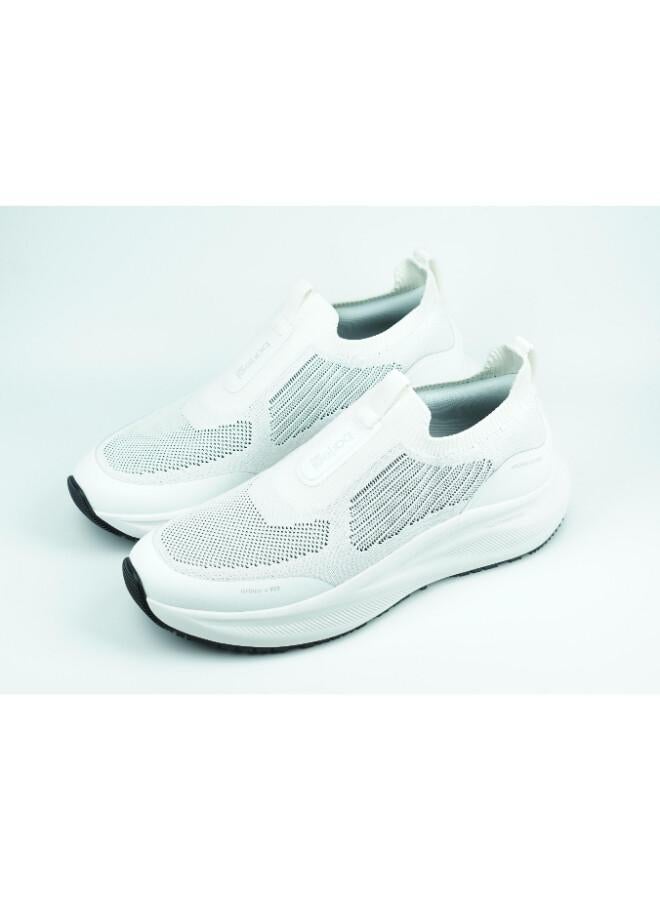 barjeel uno 008-3756 Barjeel Uno Mens Casual Slip in Shoes 689-004 White - Image 3