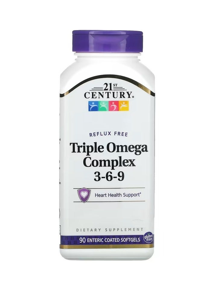Triple Omega Complex 3-6-9 90 Enteric Coated Softgels