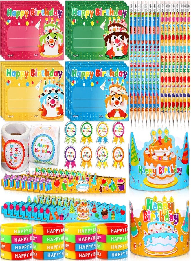 تيلينغ مجموعة عيد ميلاد سعيد من تيلينج، 264 قطعة، تيجان عيد ميلاد للأطفال في الفصول الدراسية، أقلام رصاص، ملصقات شارات، أساور سيليكون، شهادات تقدير لمعلمي المدرسة والطلاب، هدايا الحفلات - Image 1