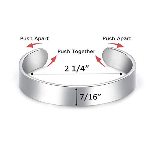 Melix Home Sister Gifts Bracelet Side By Side Or Miles Apart Sisters Bracelets for Women Christmas Birthday Gift Cousins Jewelry (White) - Image 2