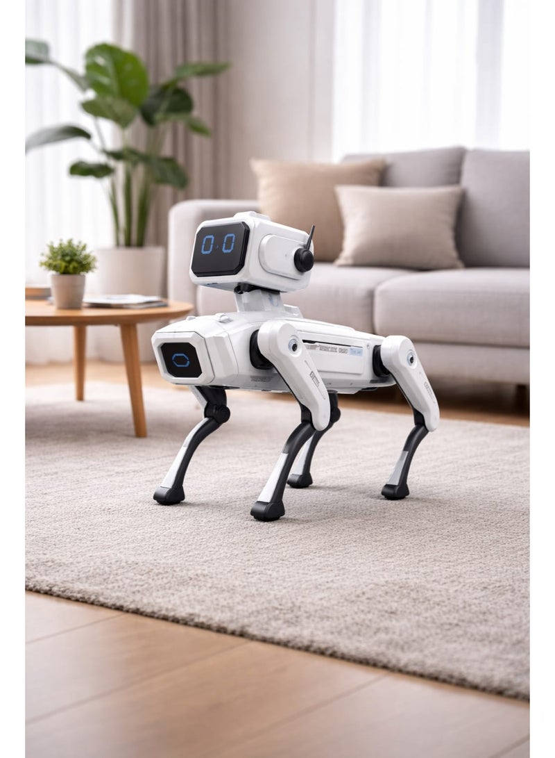Smart Rc Robot Dog With Voice Control And Interactive Movements – Rechargeable Kids Toy - Image 2