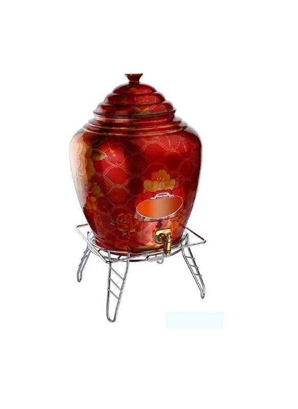 Drumil Drumil 4 Leg Matka Stand Stainless Steel Paniyara Kitchen Water Pot Matka Stand Plant Pot Stand  - Image 4