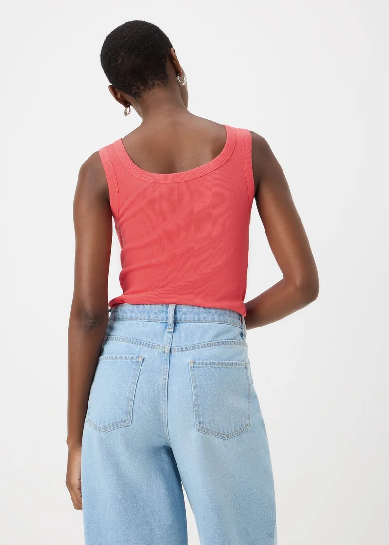 Matalan Coral Rib Jersey Vest
